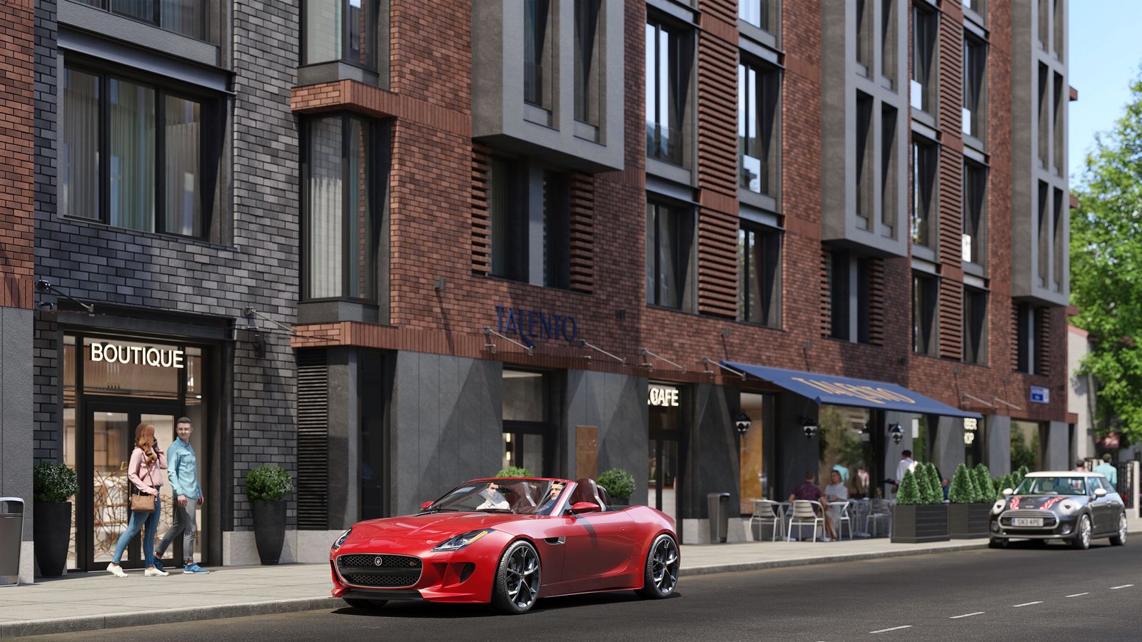 Планировка Студия 22