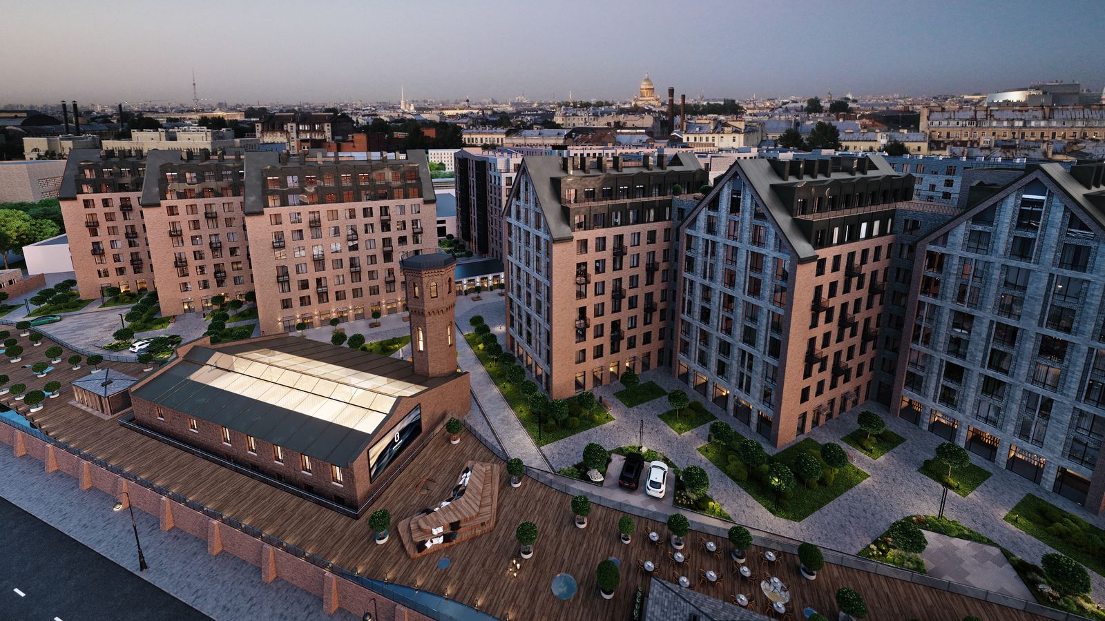 2-комнатная квартира, 54.69 кв.м, Остров Первых Клубный квартал на Неве, изображение-6