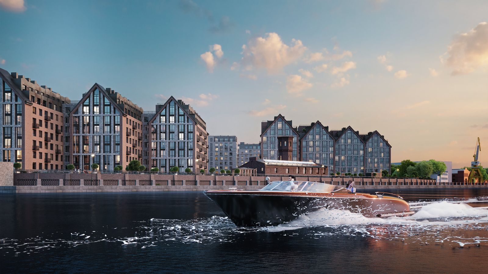 2-комнатная квартира, 54.69 кв.м, Остров Первых Клубный квартал на Неве, изображение-3