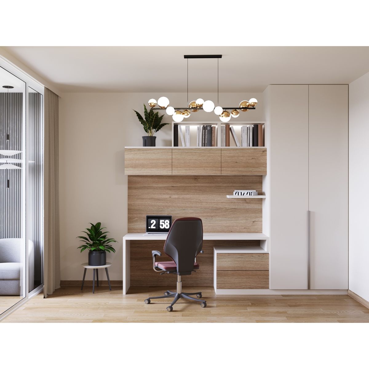 2-комнатная квартира, 45.8 кв.м, ЖК Перемены, изображение-2