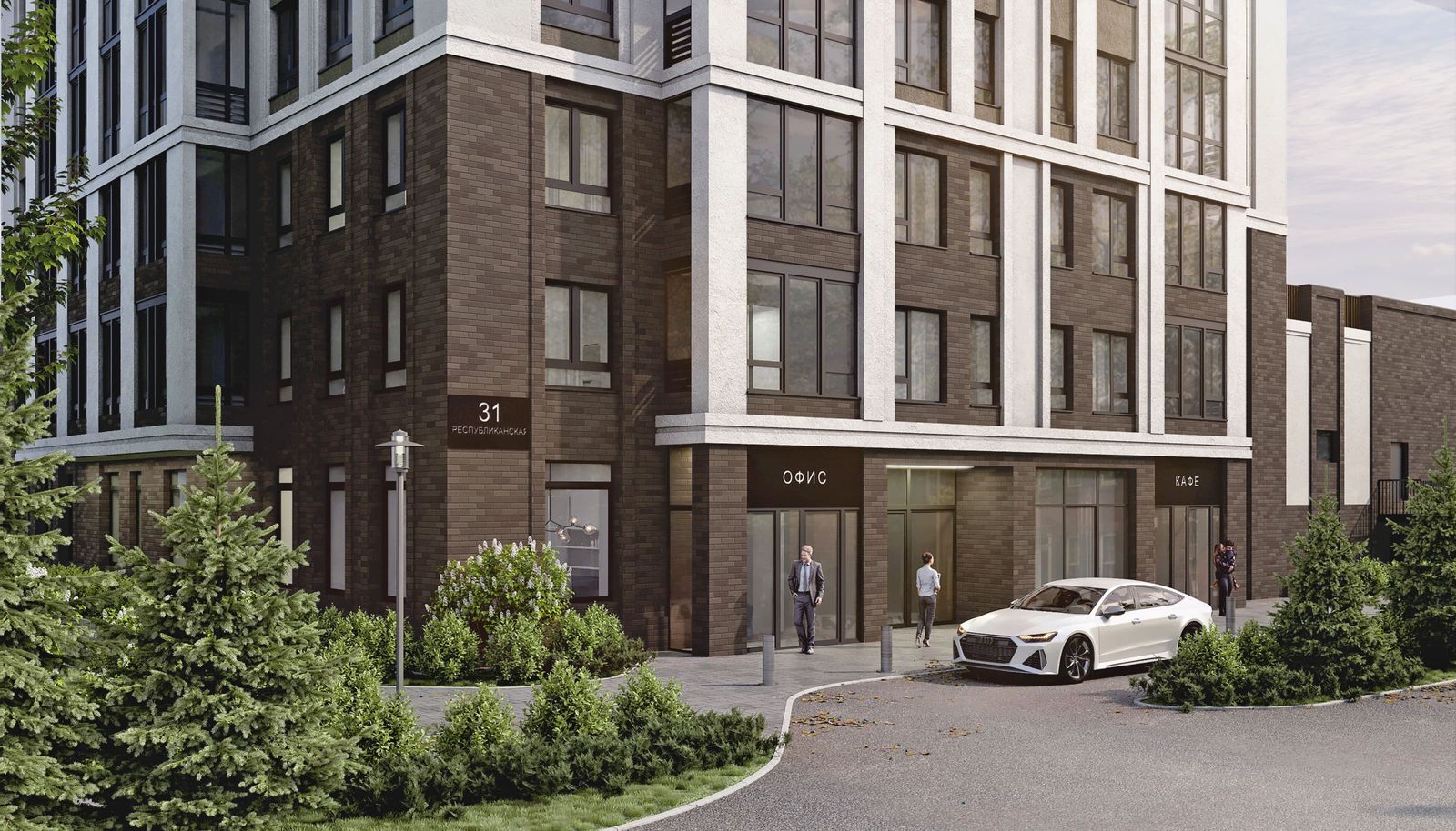 Планировка Студия 16