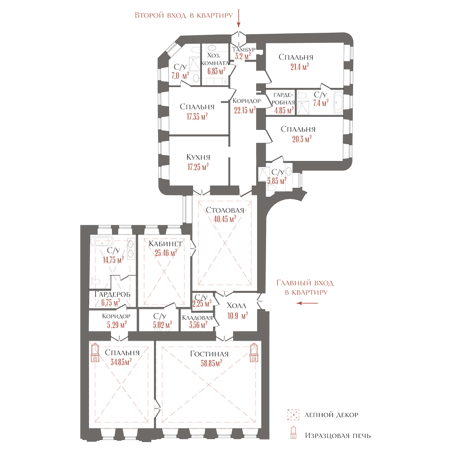 Планировка 7-комн.