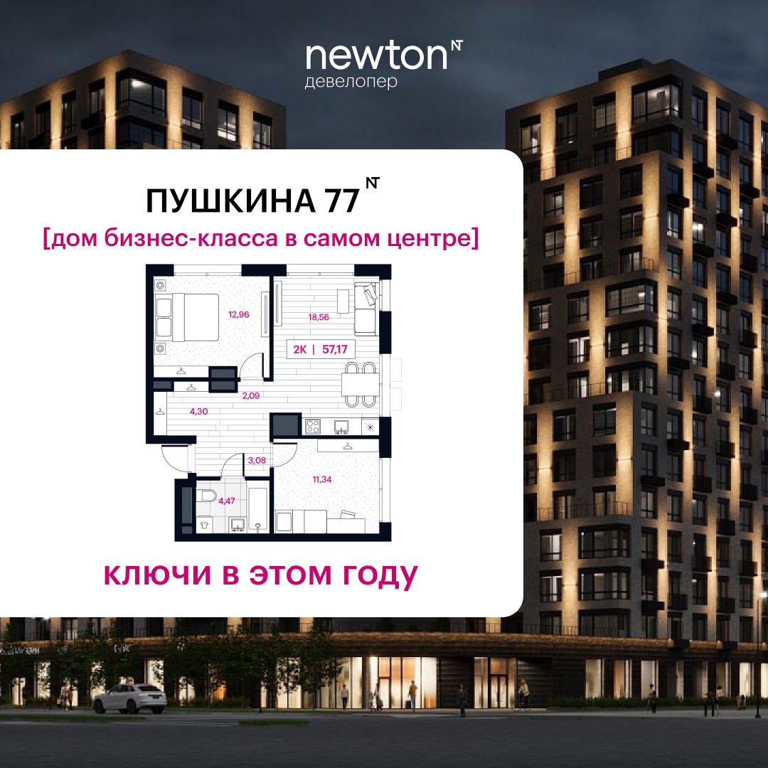 Планировка квартиры 100