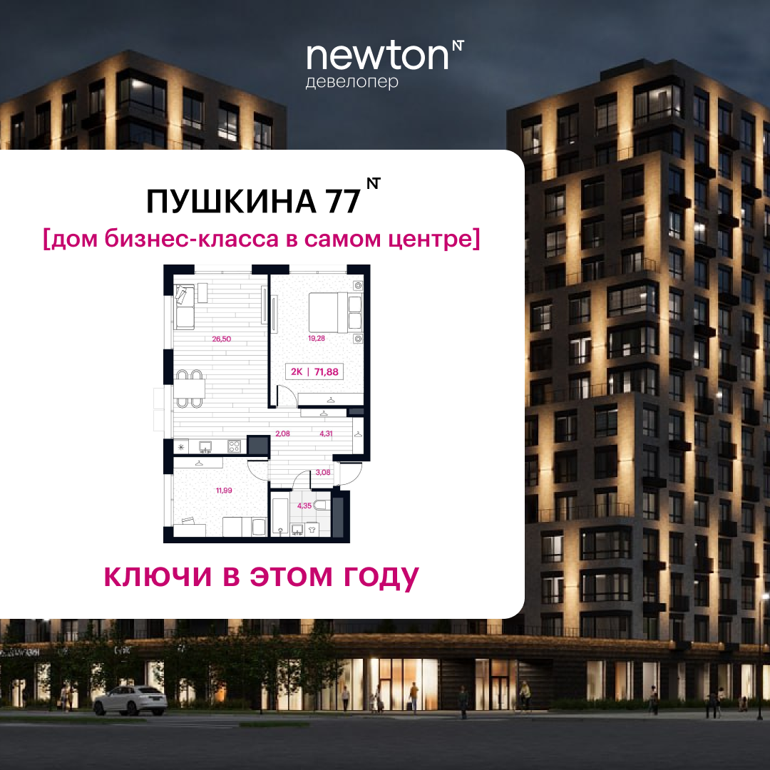 Планировка квартиры 85