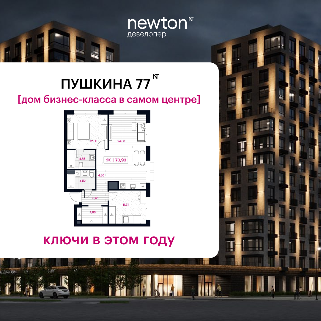 Планировка квартиры 86