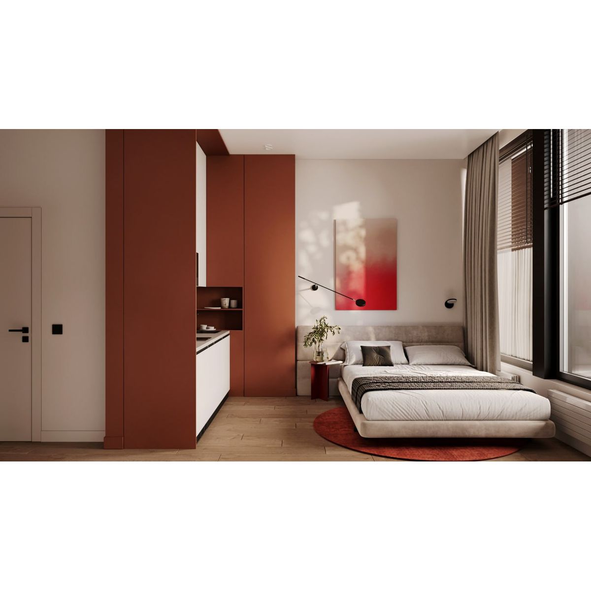 Планировка Студия 5