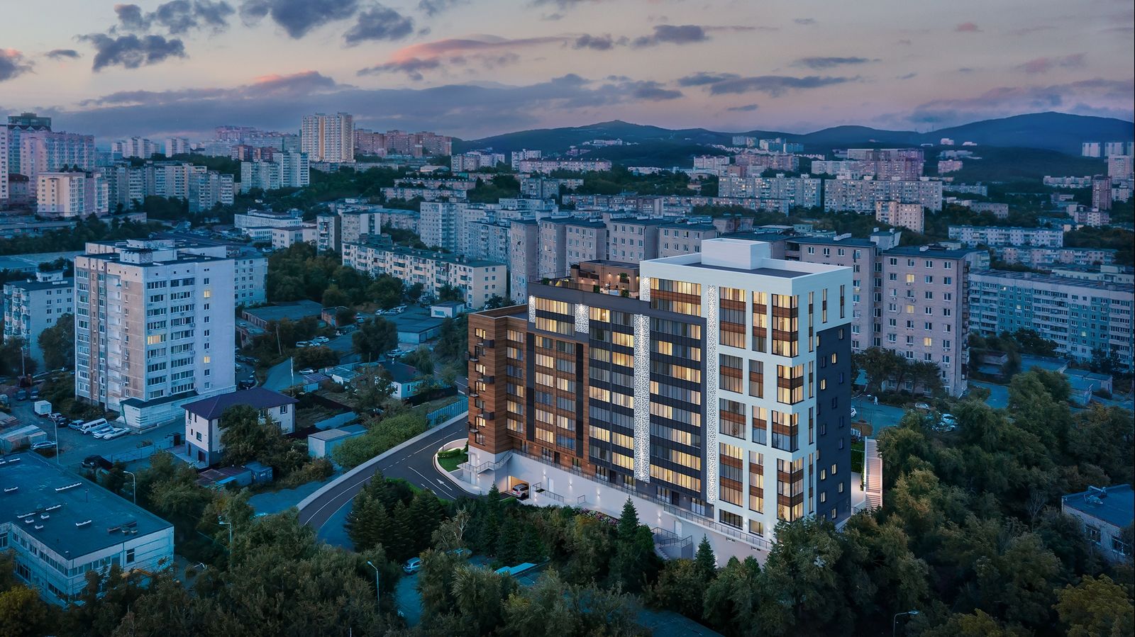2-комнатная, 53.5 м², № 70 в Фьорд