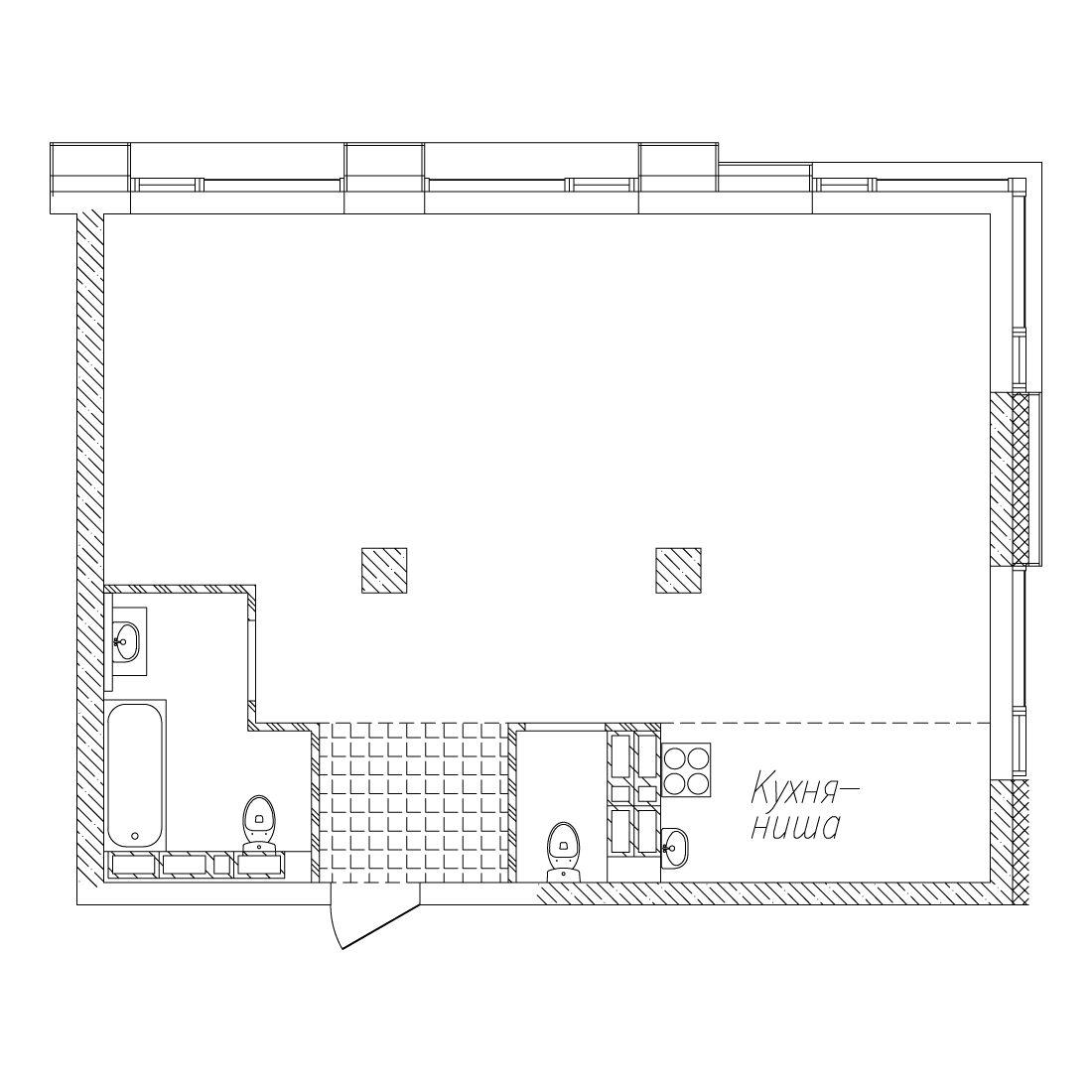 2-комнатная, 71.2 м², № 248 в Сады Маковского