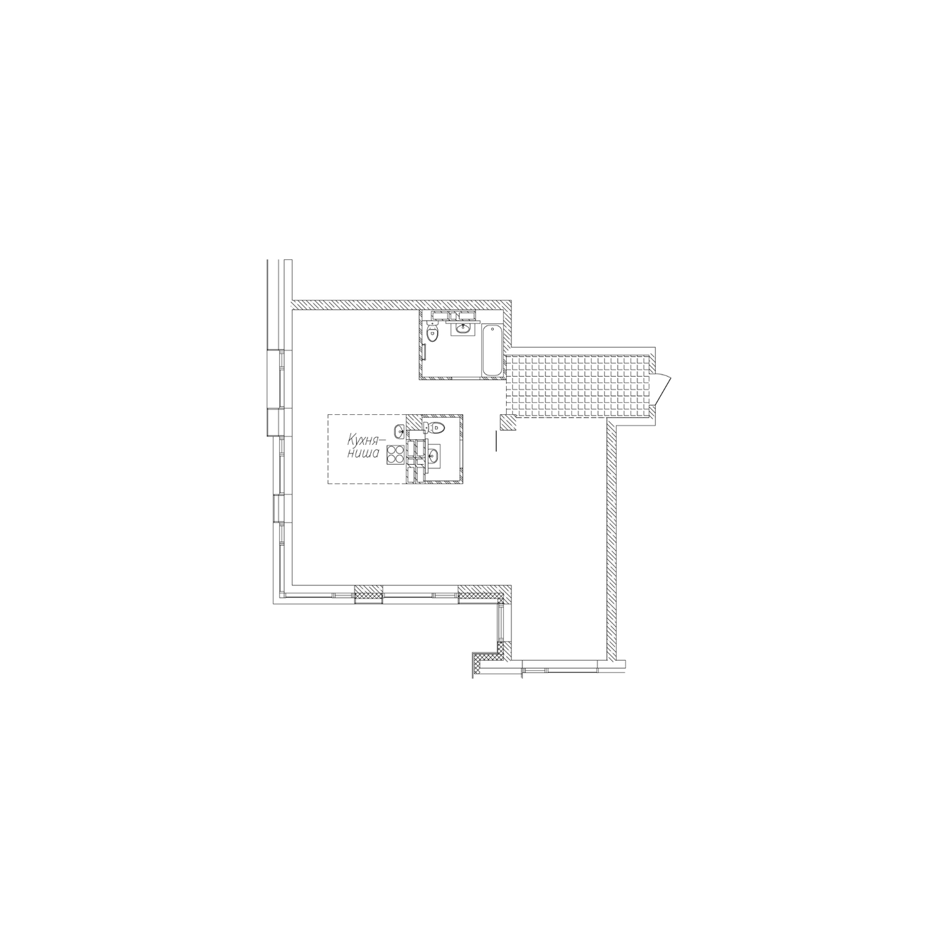 3-комнатная, 90.2 м², № 320 в Сады Маковского