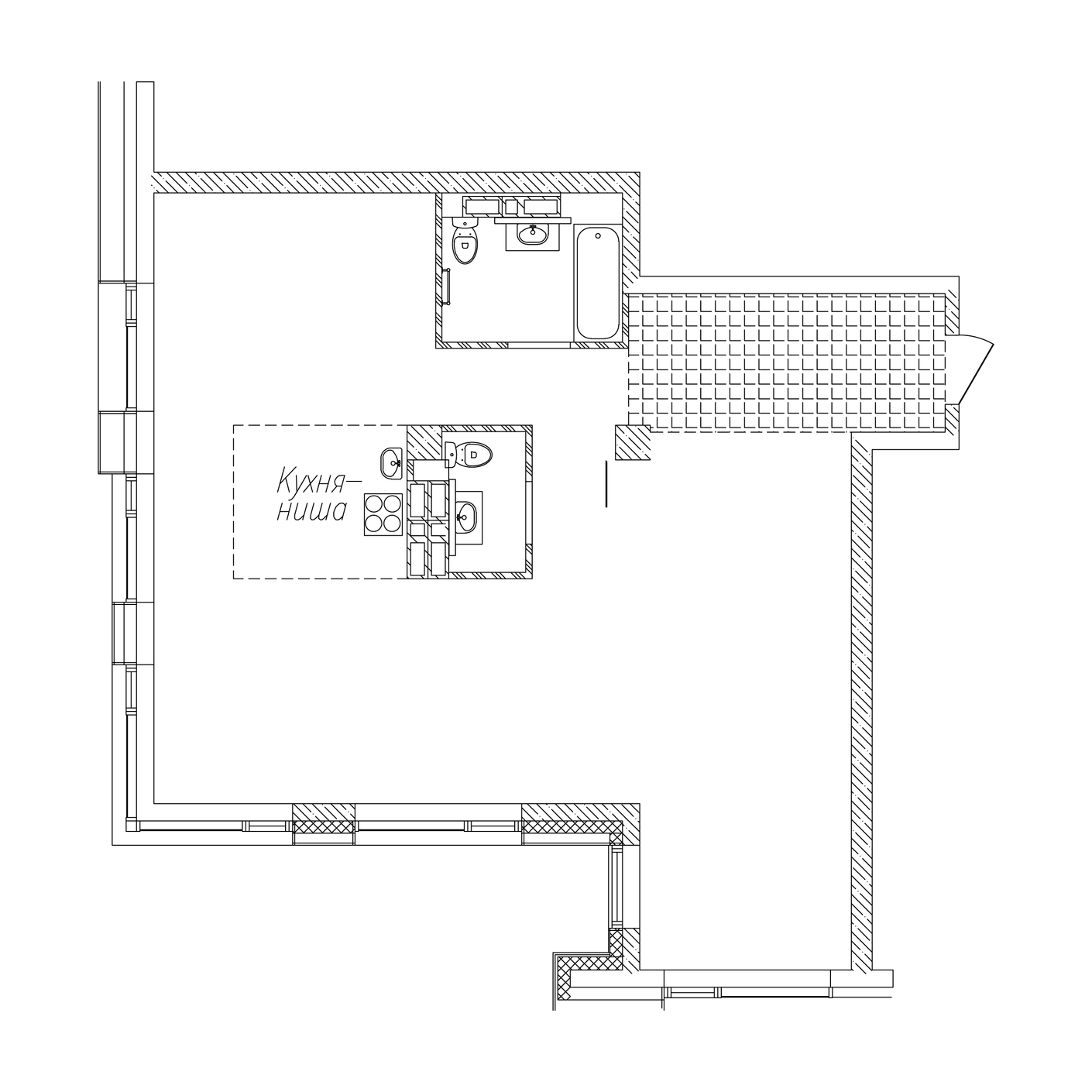 3-комнатная, 90.4 м², № 310 в Сады Маковского