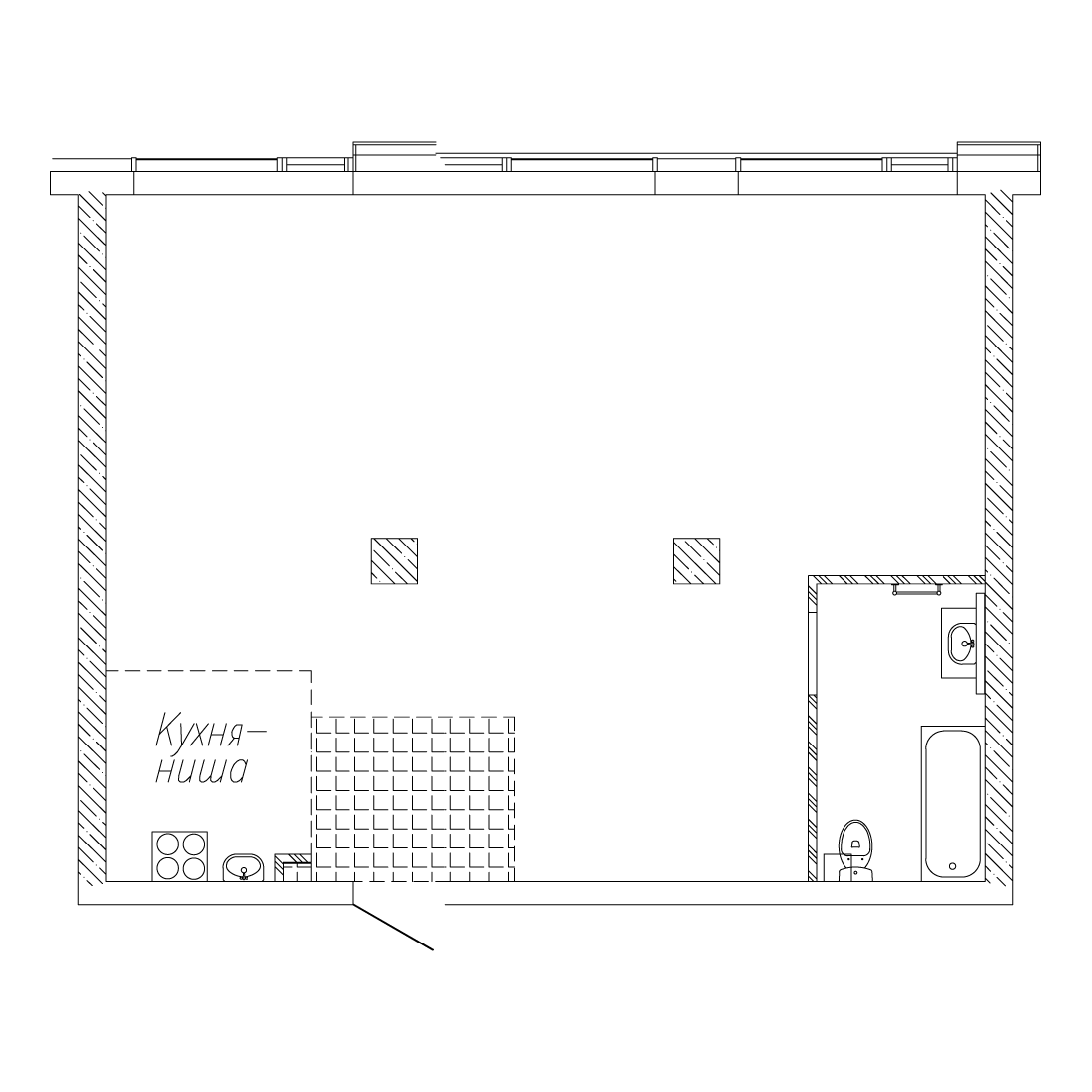 2-комнатная, 70.8 м², № 264 в Сады Маковского