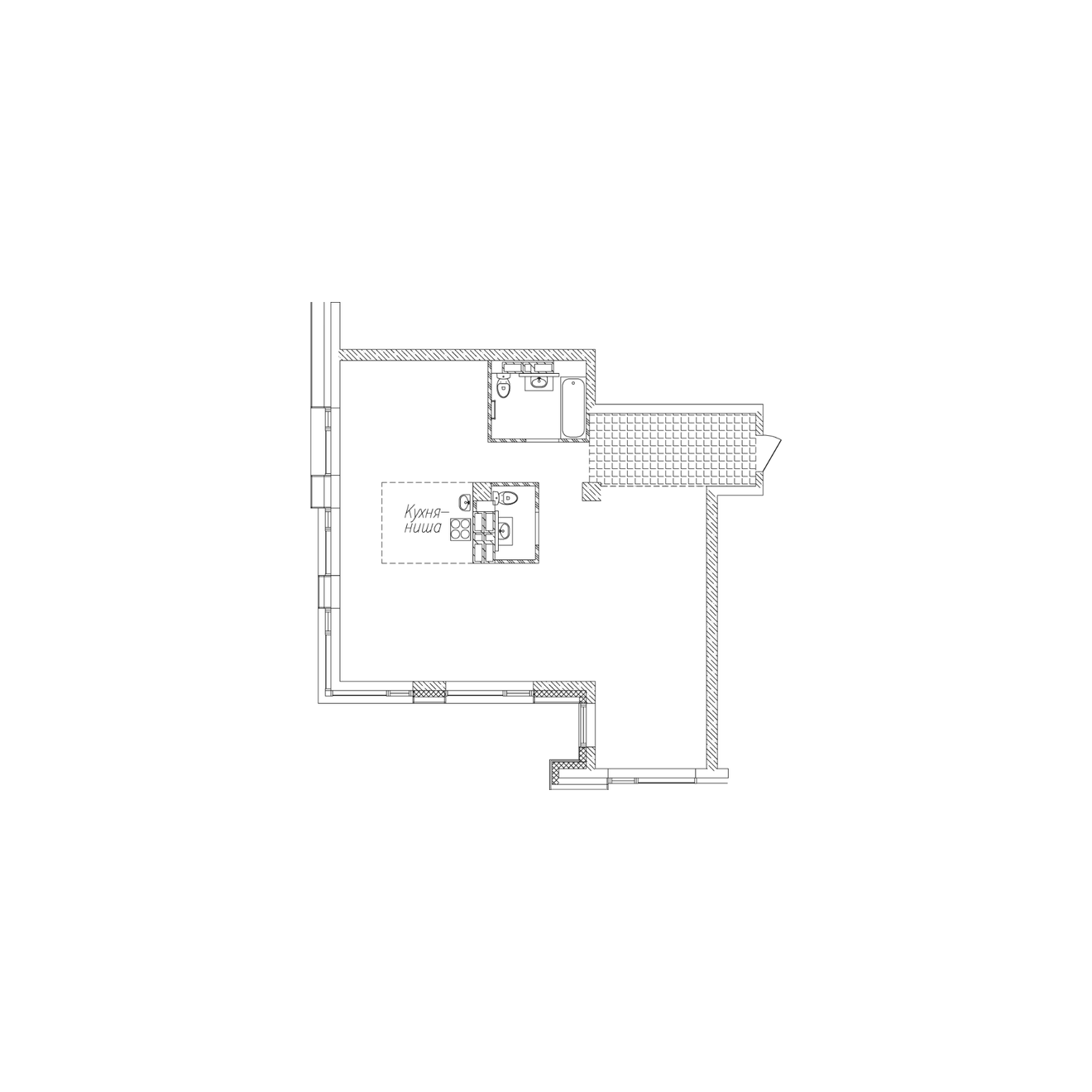 3-комнатная, 90.3 м², № 420 в Сады Маковского