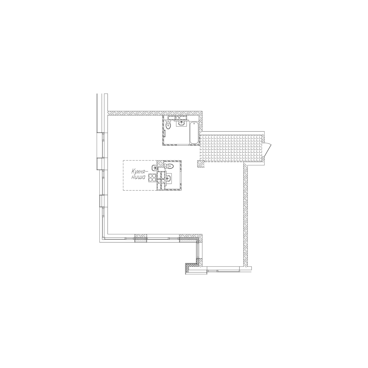 3-комнатная, 91 м², № 163 в Сады Маковского
