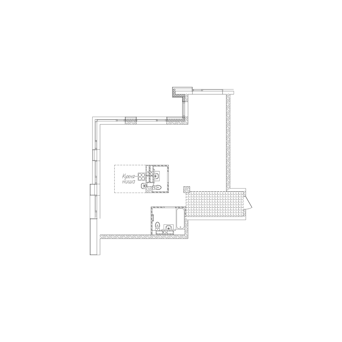 3-комнатная, 90.5 м², № 224 в Сады Маковского