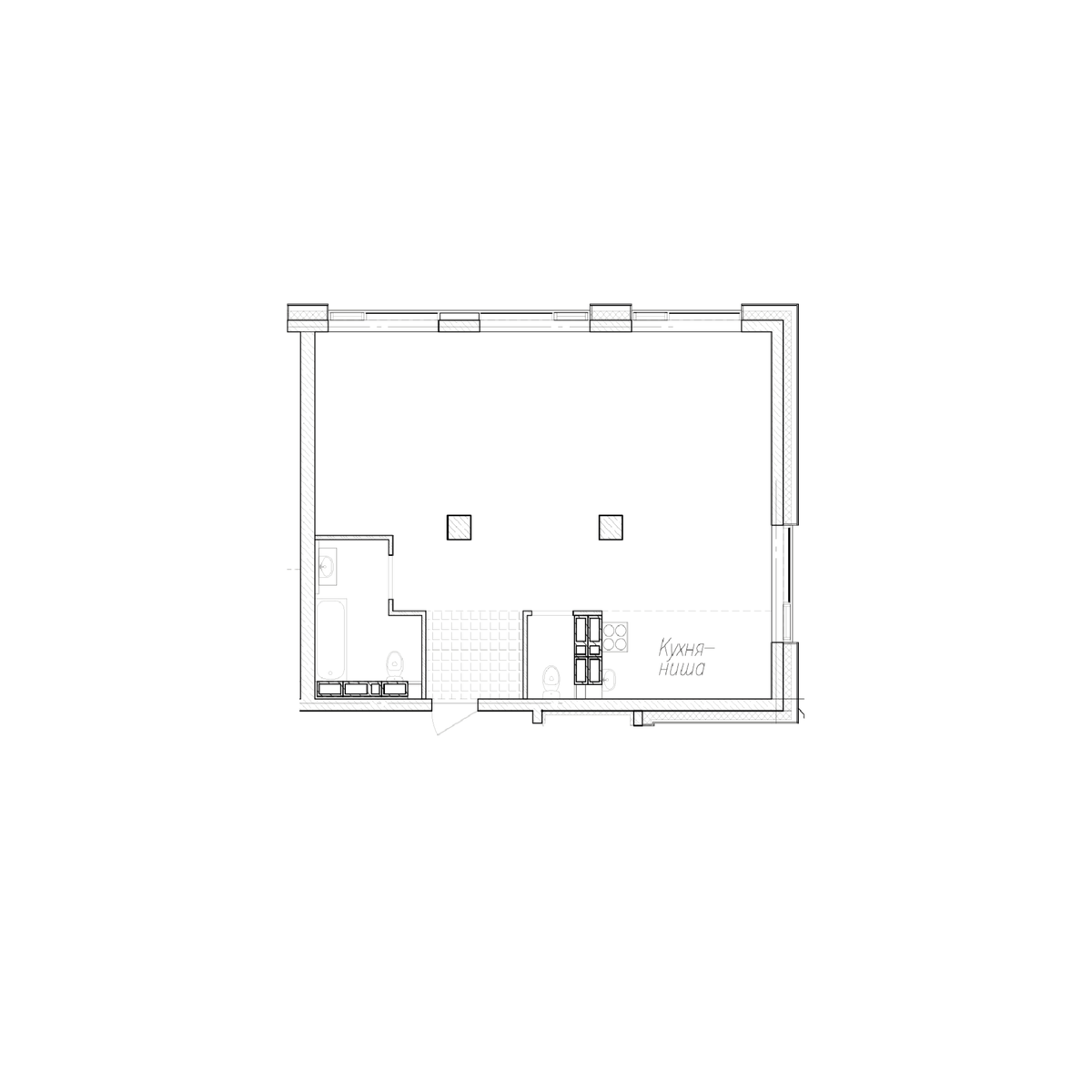 2-комнатная, 71.9 м², № 18 в Сады Маковского
