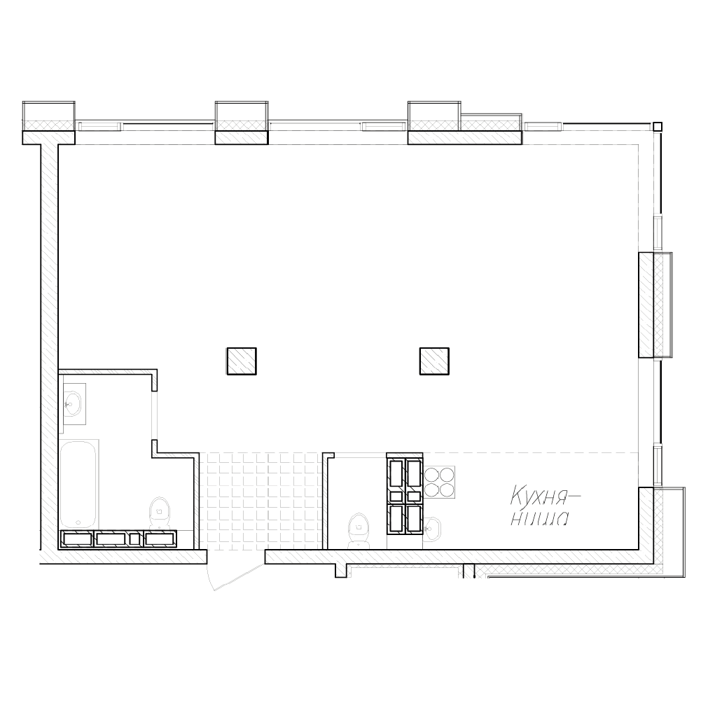 2-комнатная, 71.47 м², № 257 в Сады Маковского