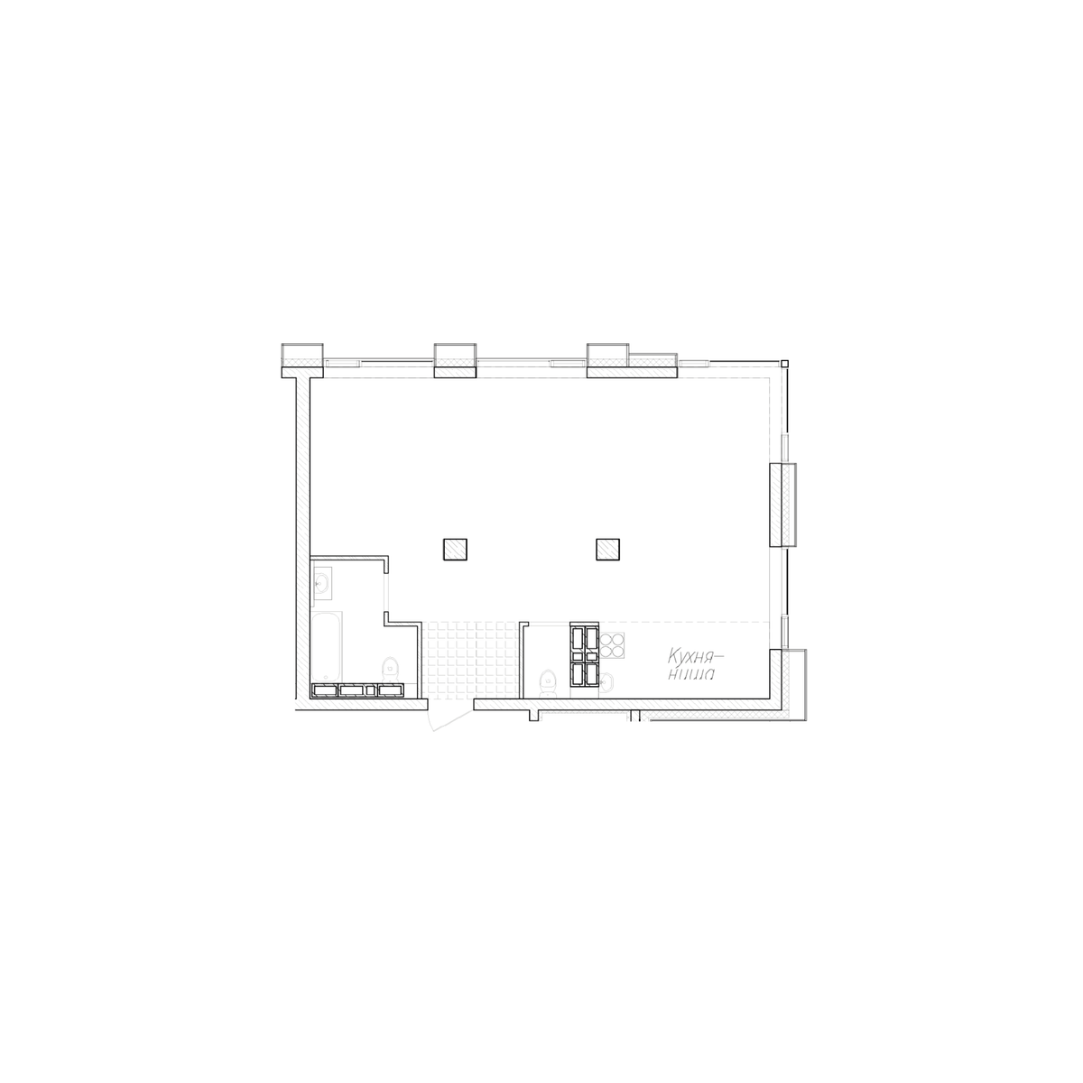 2-комнатная, 71.8 м², № 78 в Сады Маковского