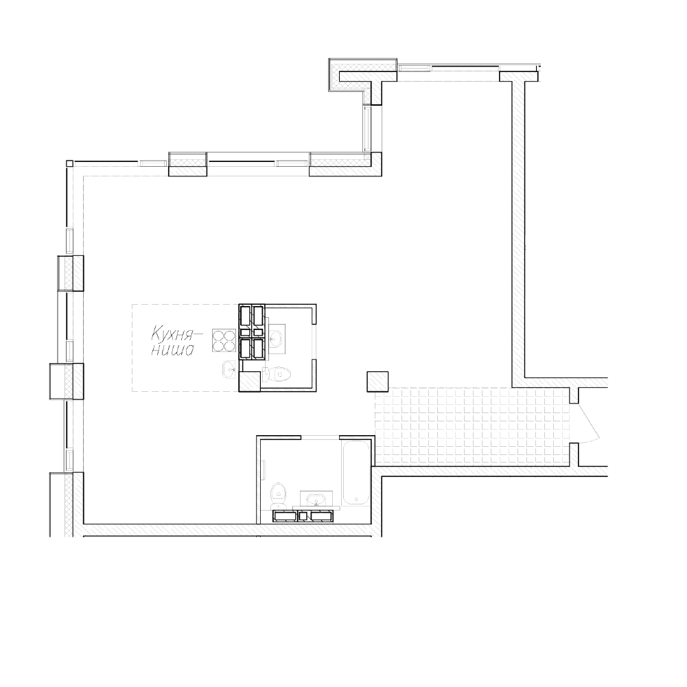 3-комнатная, 90.8 м², № 253 в Сады Маковского
