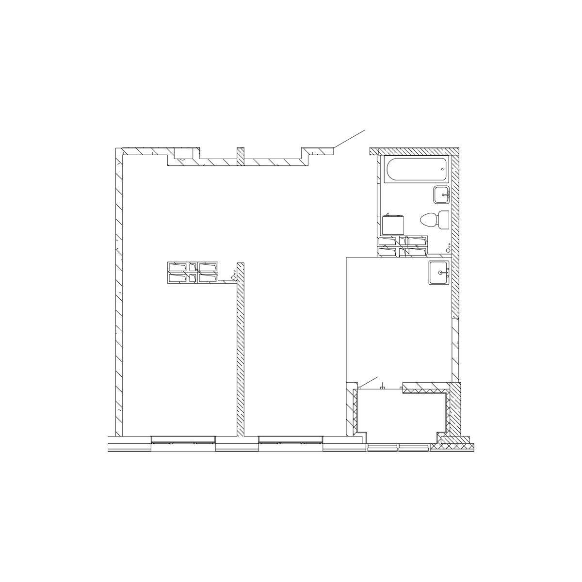 2-комнатная, 63.6 м², № 427 в Посейдония