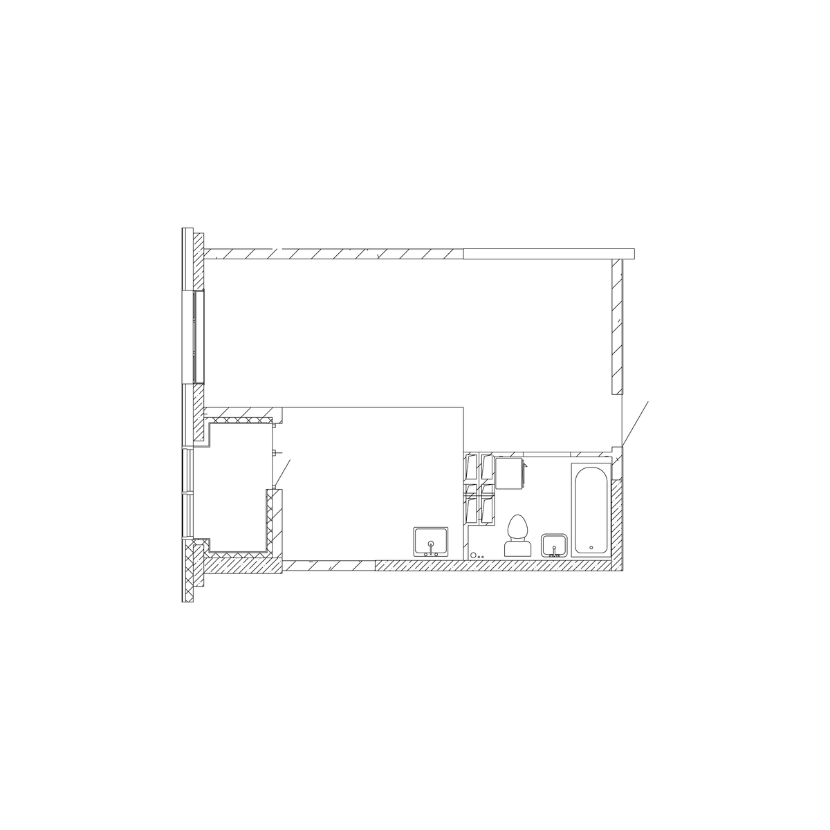 1-комнатная, 39.7 м², № 405 в Посейдония