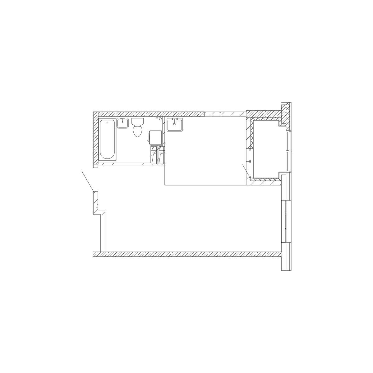 1-комнатная, 39.5 м², № 219 в Посейдония