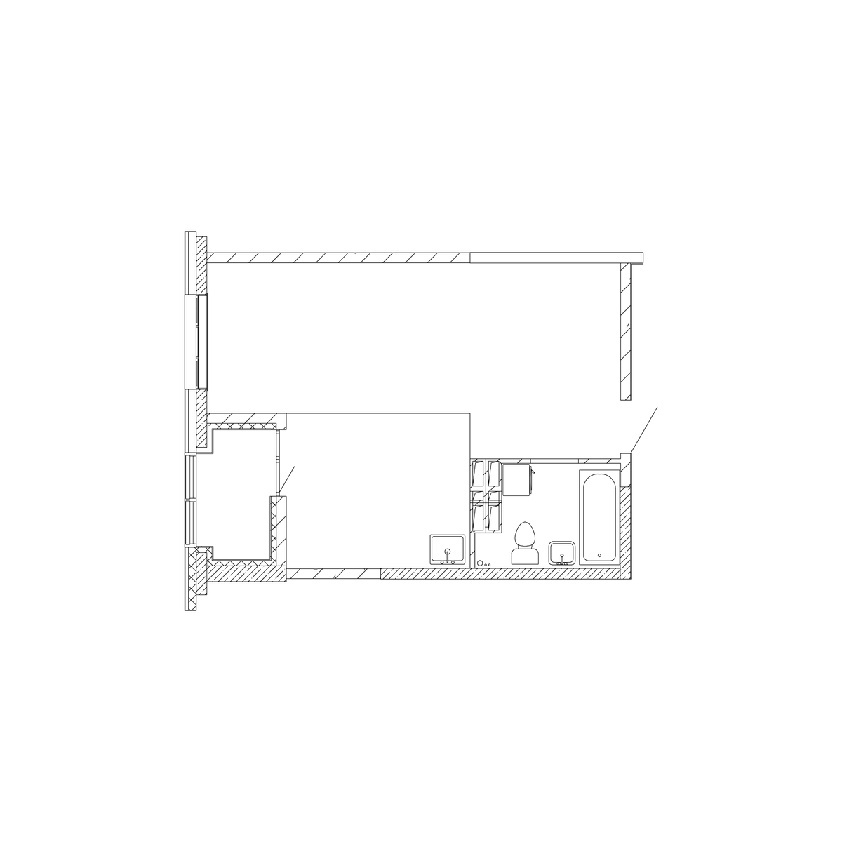 1-комнатная, 39.7 м², № 423 в Посейдония
