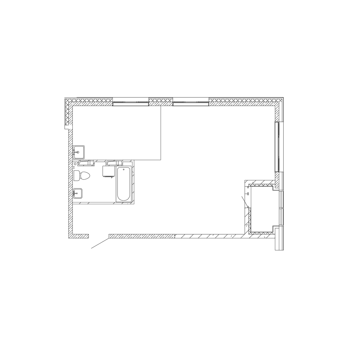 2-комнатная, 59.7 м², № 61 в Посейдония