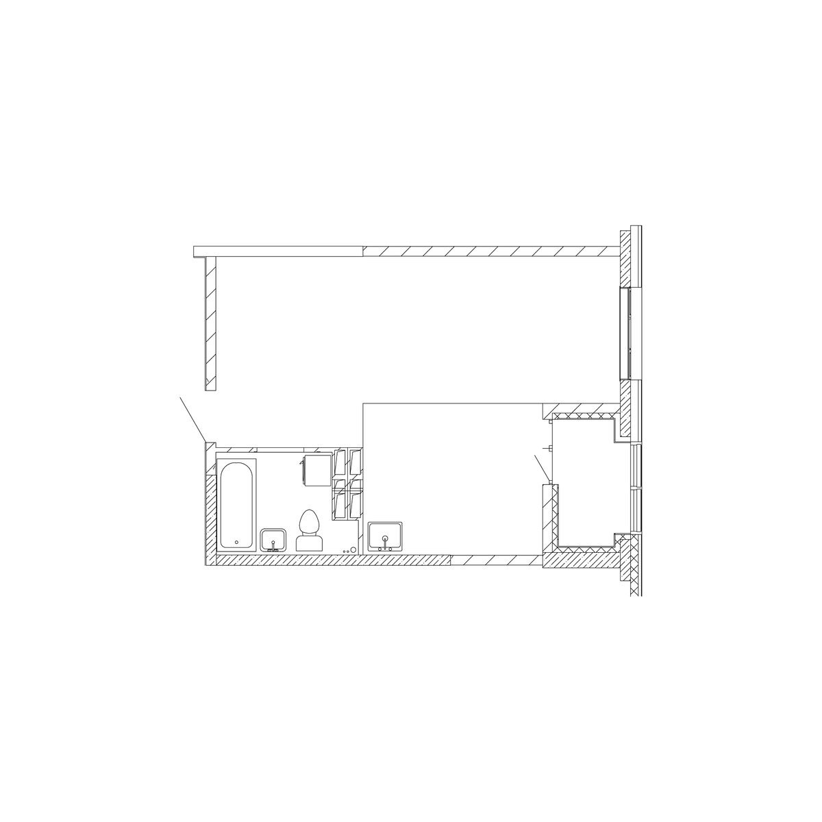 1-комнатная, 39.7 м², № 132 в Посейдония