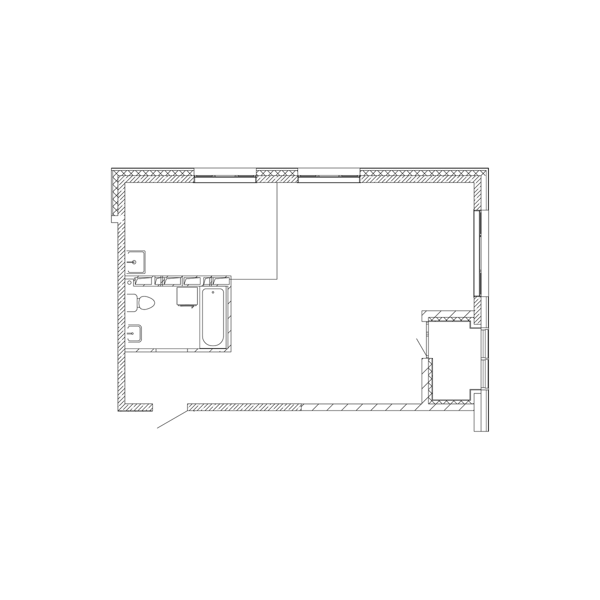 2-комнатная, 59.3 м², № 201 в Посейдония