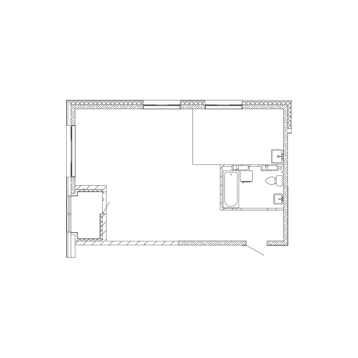 2-комнатная, 59.5 м², № 10 в Посейдония
