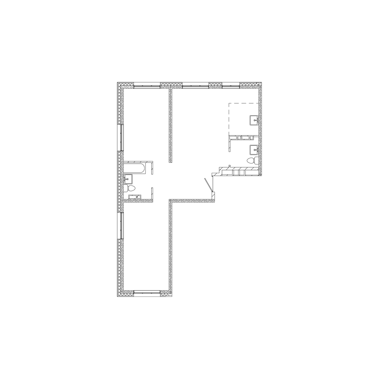 2-комнатная, 79.2 м², № 20 в Посейдония