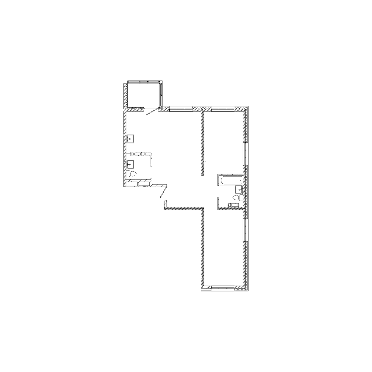 2-комнатная, 79.3 м², № 31 в Посейдония