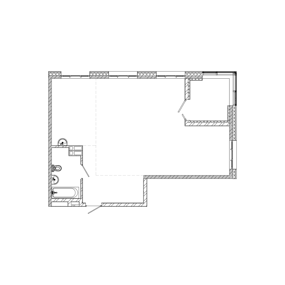 2-комнатная, 75.43 м², № 24 в Посейдония