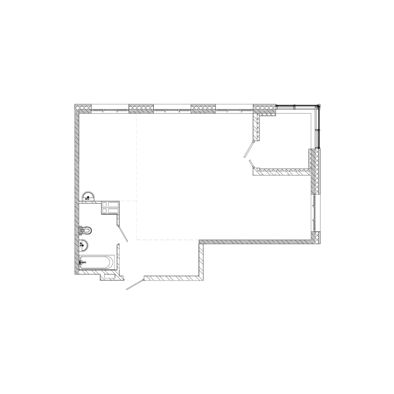 2-комнатная, 75.43 м², № 24 в Посейдония