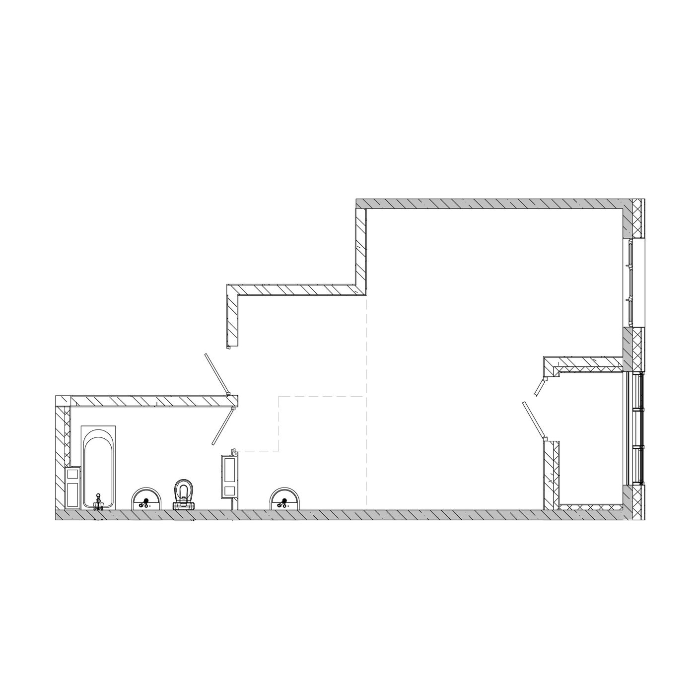 1-комнатная, 48.5 м², № 5 в Посейдония