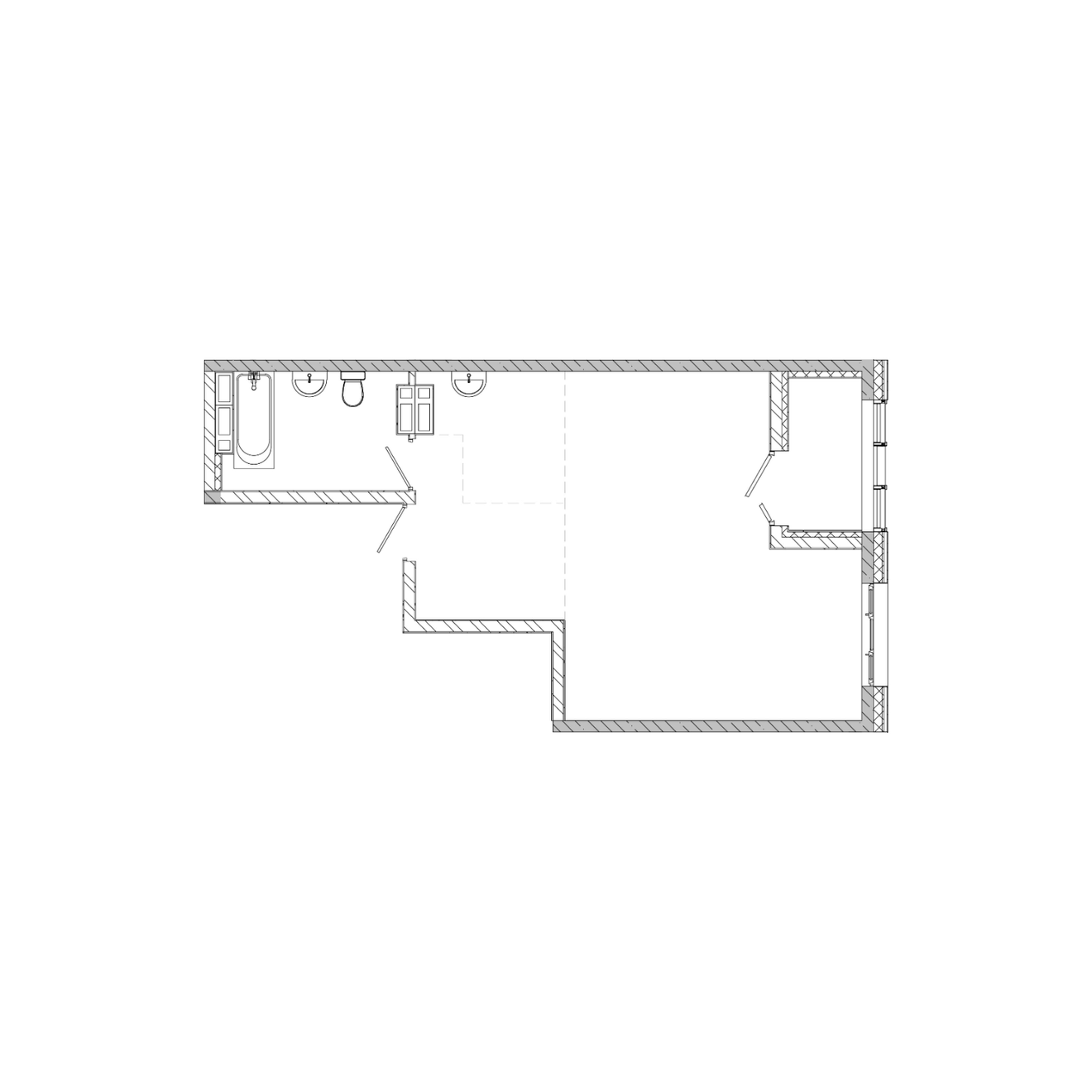 1-комнатная, 47.88 м², № 116 в Посейдония