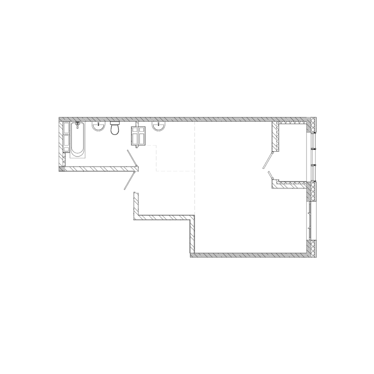 1-комнатная, 47.88 м², № 332 в Посейдония