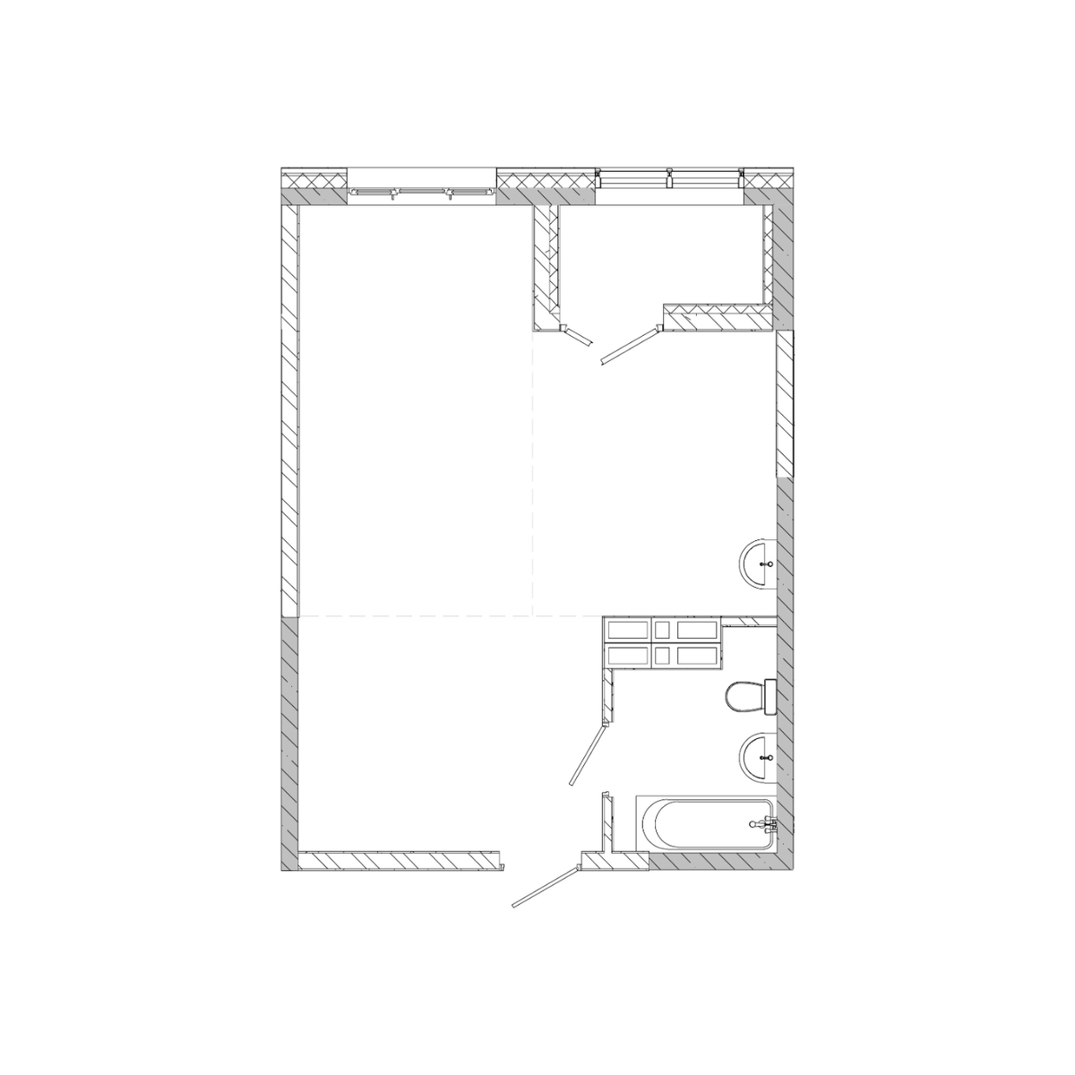 1-комнатная, 42.64 м², № 328 в Посейдония