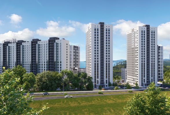 1-комнатная, 43.3 м², № 228 в Посейдония