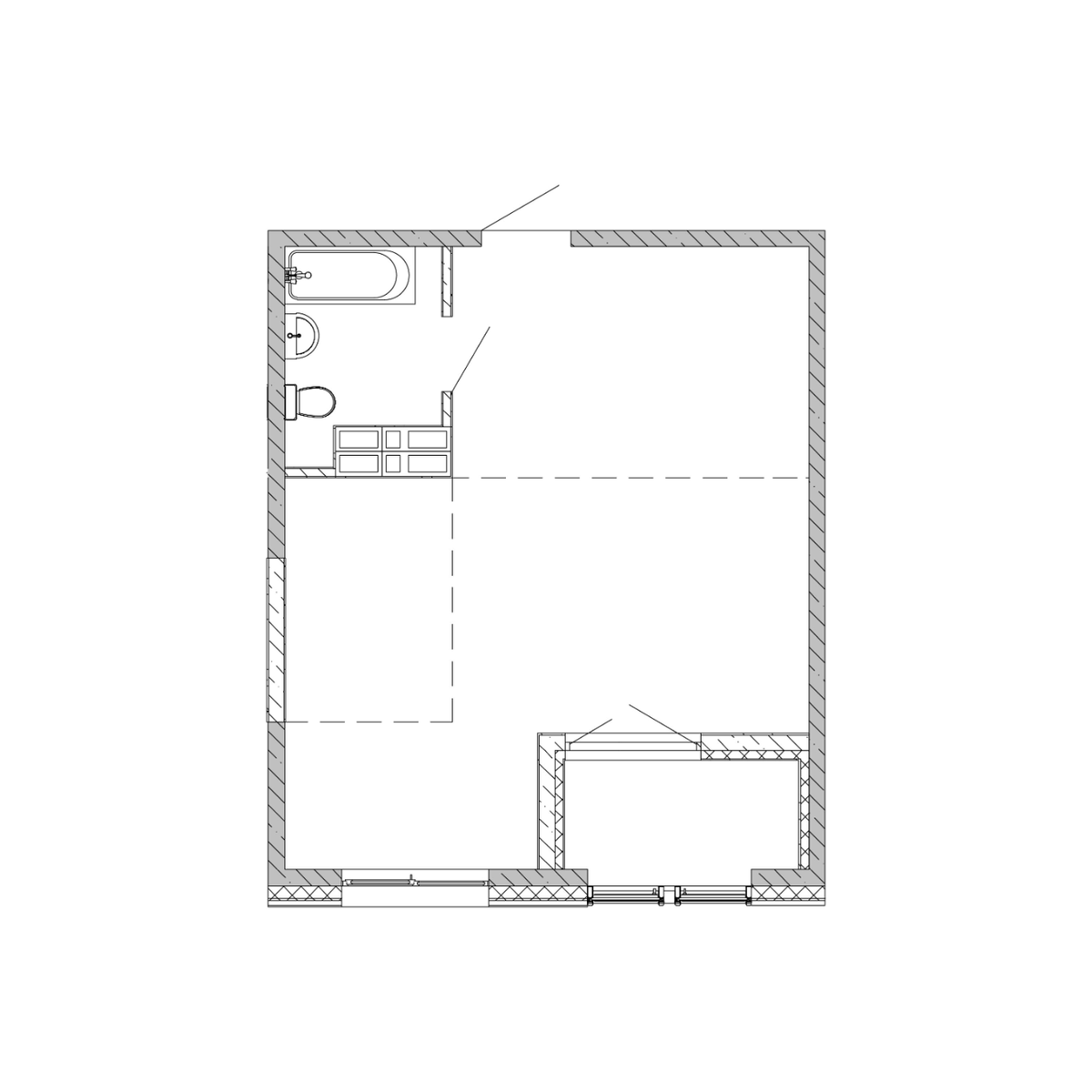 1-комнатная, 45.65 м², № 273 в Посейдония