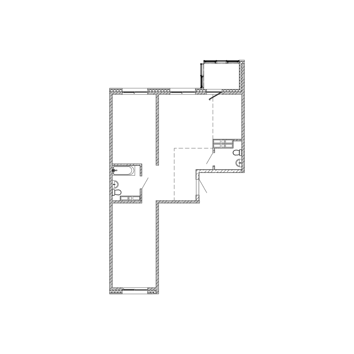 3-комнатная, 82.39 м², № 270 в Посейдония