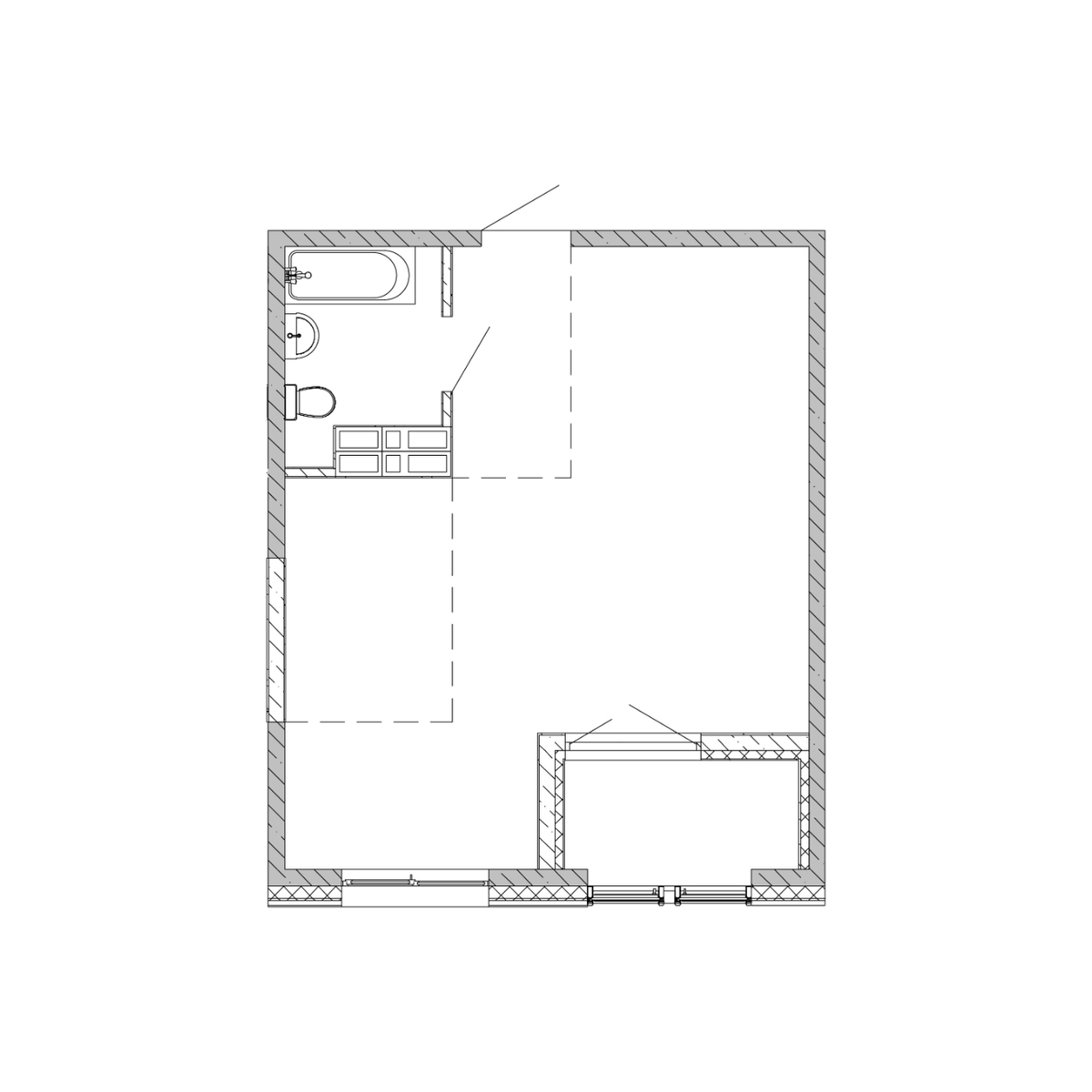 1-комнатная, 45.64 м², № 267 в Посейдония