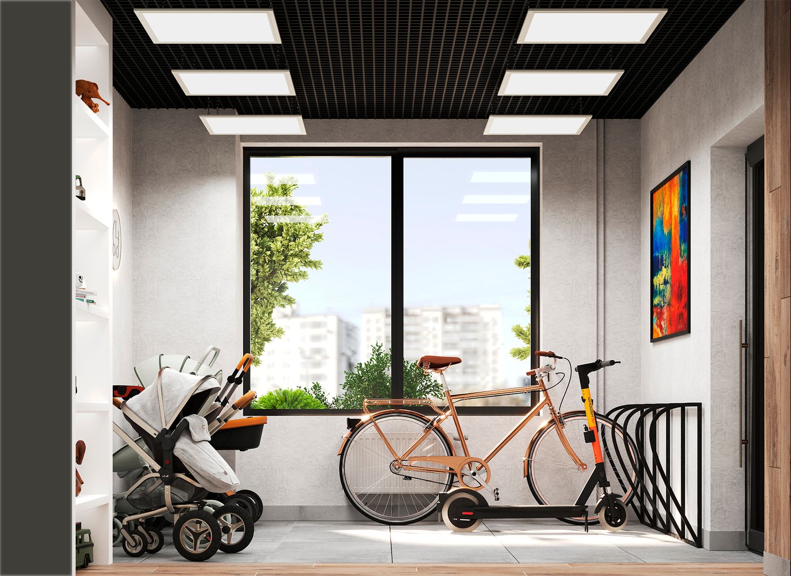 Планировка Студия 10