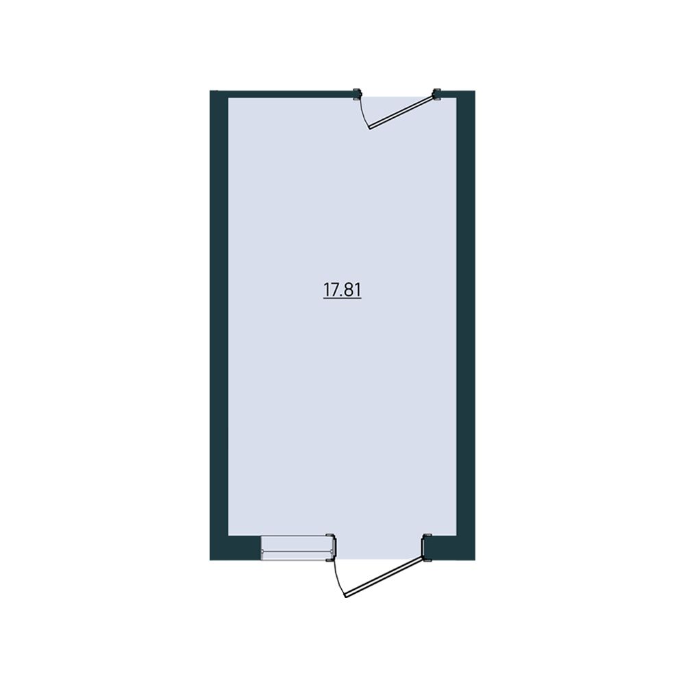 Коммерческое помещение 17,81м²