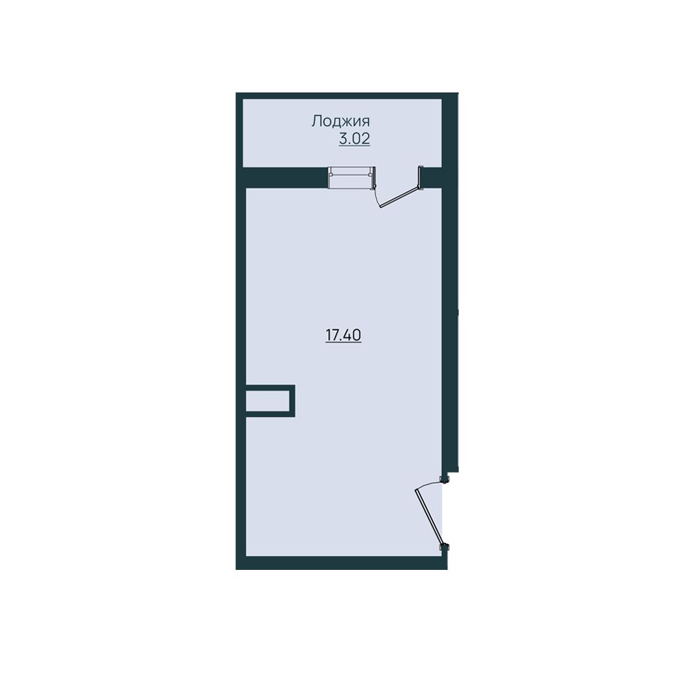 Коммерческое помещение 20,42м²