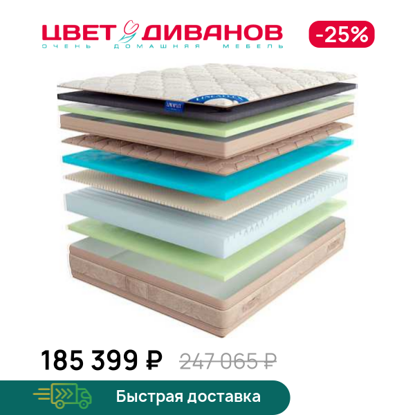 

Матрас Kristal Gold с топпером Memory 42, Kristal Gold с топпером Memory 42 140 x 200