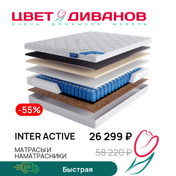 

Матрас Inter Active, Inter Active 80 x 190