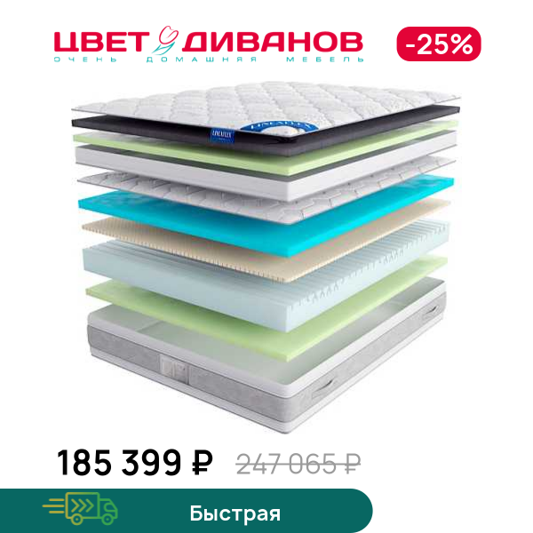 

Матрас Kristal Silver с топпером Memory 42, Kristal Silver с топпером Memory 42 140 x 200