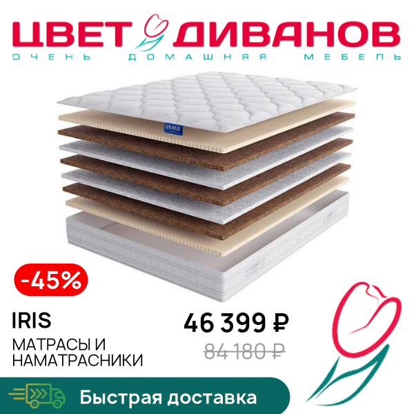 

Матрас Iris, Iris 80 x 200