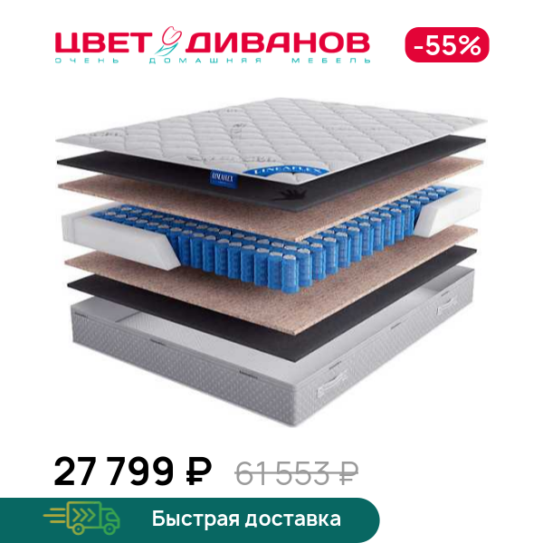 

Матрас Real Active, Real Active 80 x 190